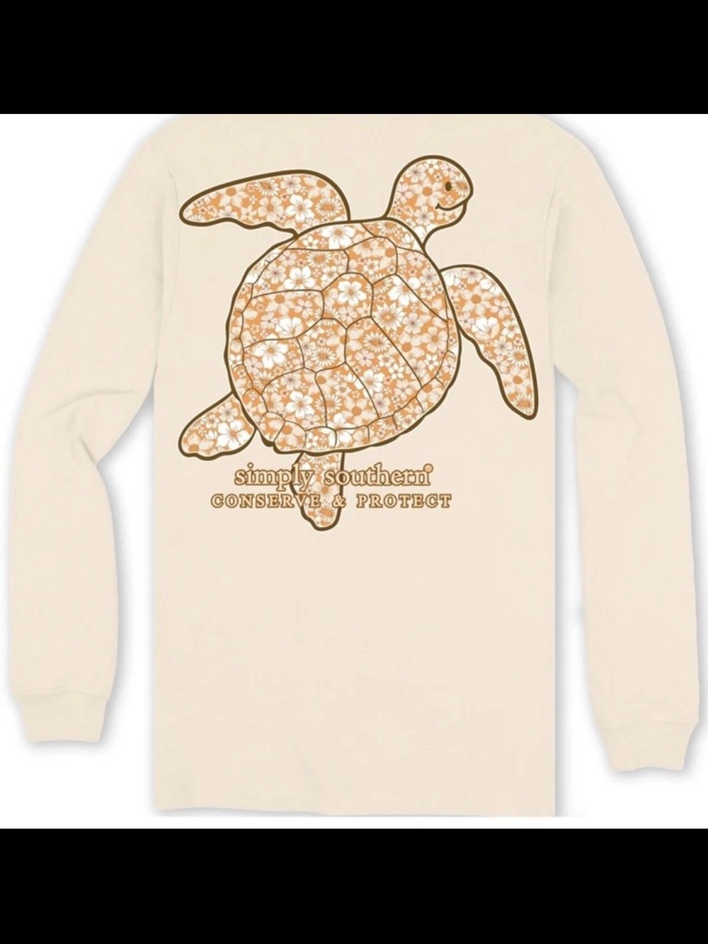 New Simply Southern Conserve and Protect Sea Turtle 2XL XXL